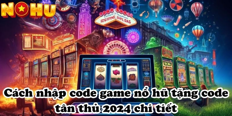 Cách nhập code game nổ hũ tặng code tân thủ 2024 chi tiết