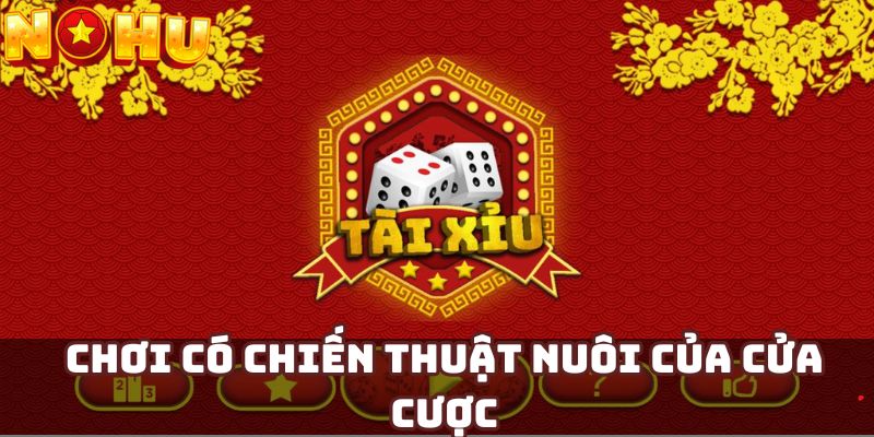 Chơi có chiến thuật nuôi của cửa cược